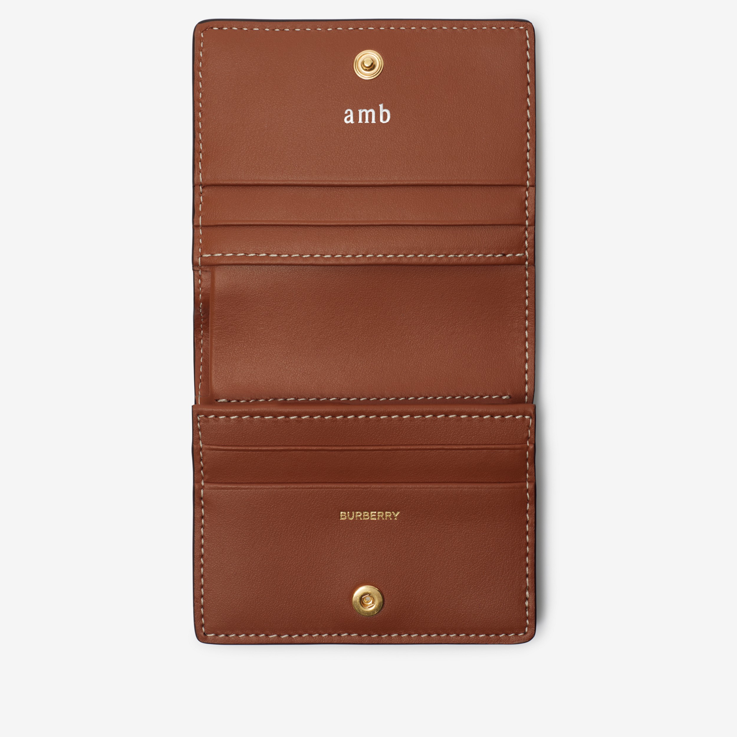 버버리 스몰 체크 2단 지갑 80944251